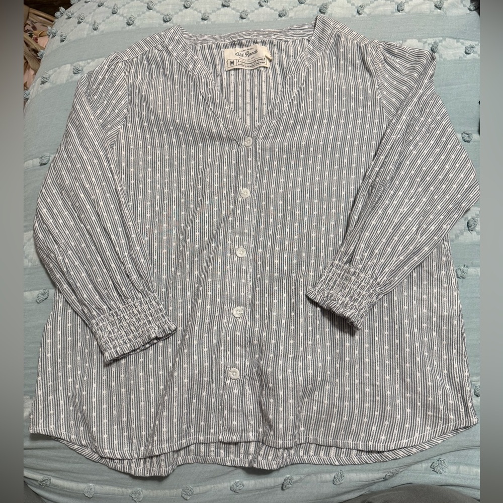 Women's Organic Cotton Button Down Shirt